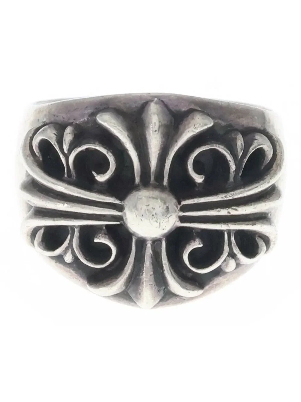 Chrome Hearts Keeper Ring Silver
